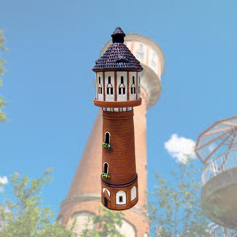 Wasserturm Lingen - Miniatur Keramikfigur